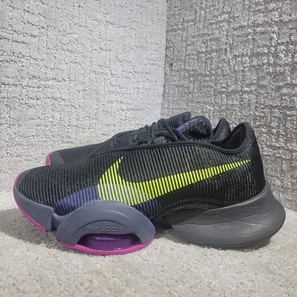 Nike Air Zoom SuperRep 2 Women's Size 9.5 Black Running Sneakers CU5925-010